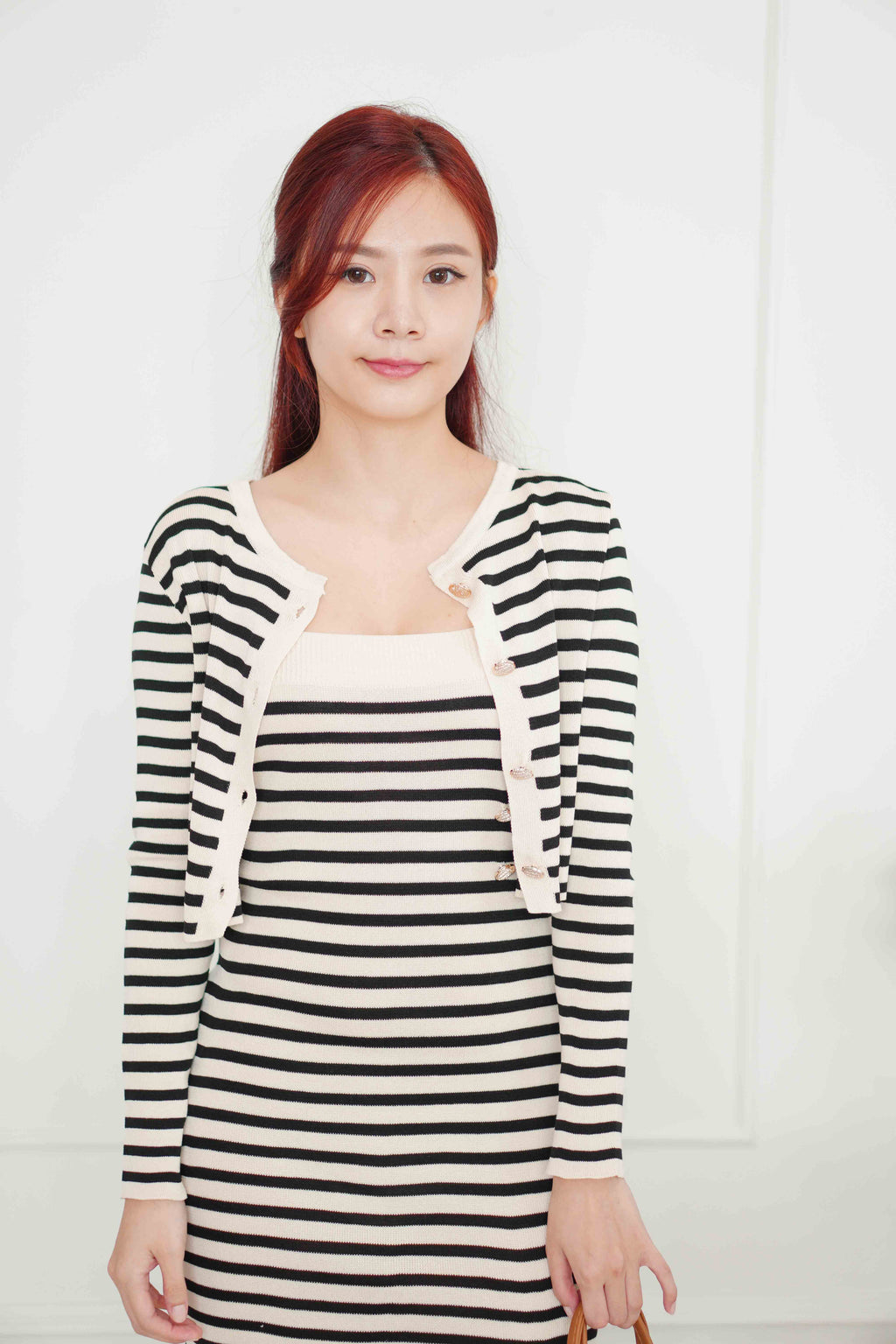(BACKORDER) Dara Stripes 2 Piece Set Dress