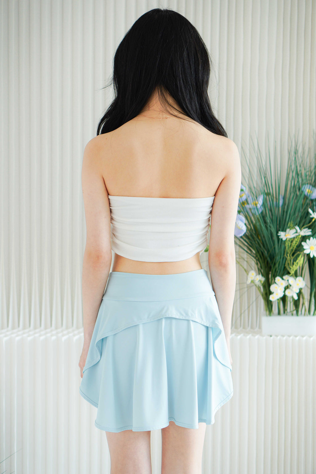 Soft Serve Tennis Skirt in Blue