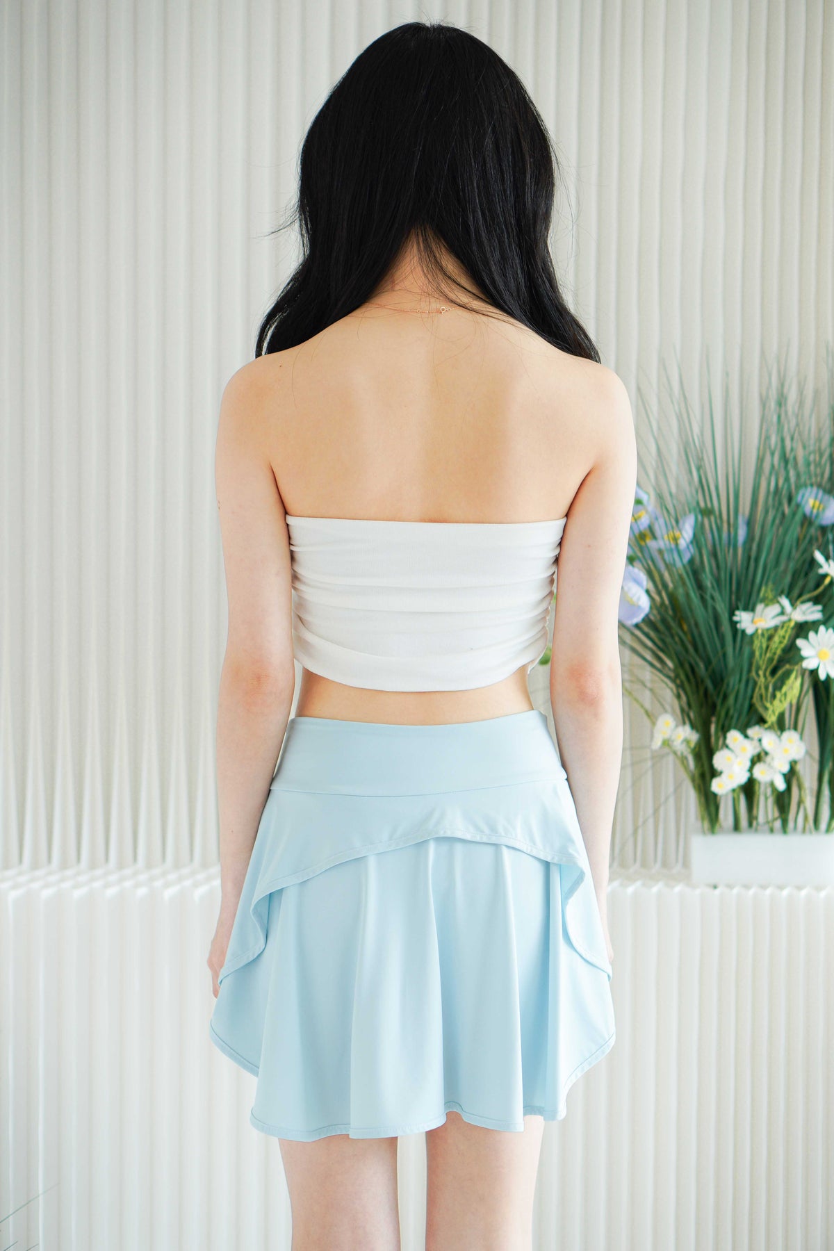 Soft Serve Tennis Skirt in Blue