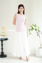 (BACKORDER) Einna Basic Knit High Neck Top in Pink