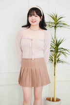 Riri Furry 2 Piece Set in Pink