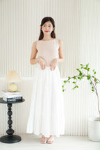 (BACKORDER) Einna Basic Knit High Neck Top in Beige