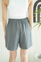 Charca Midi Shorts in Grey
