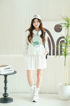 Lolana Linen Shorts in White