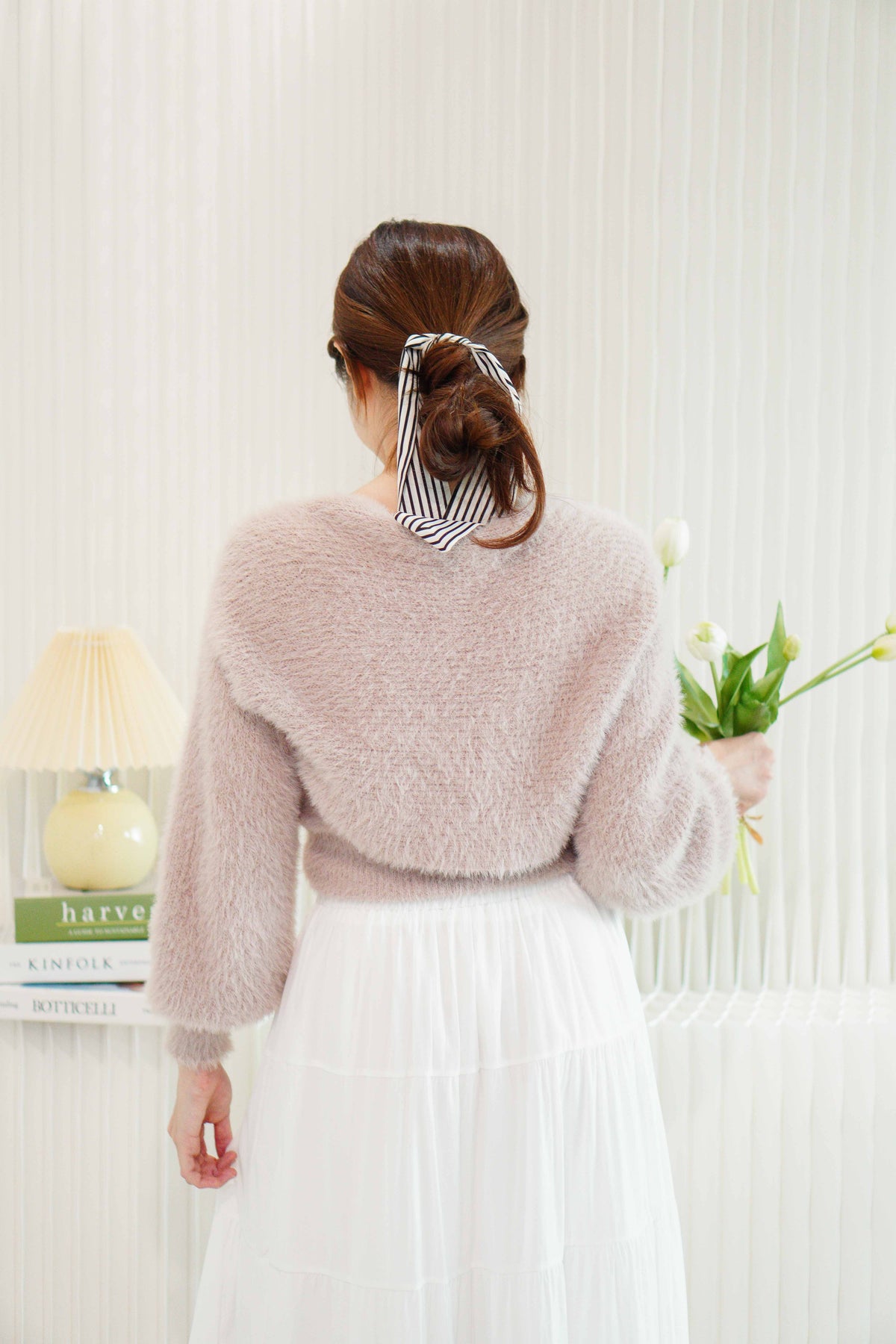 Riri Furry 2 Piece Set in Khaki