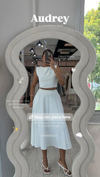 Audrey Skirt by Bash in White