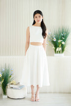 Audrey Skirt by Bash in White