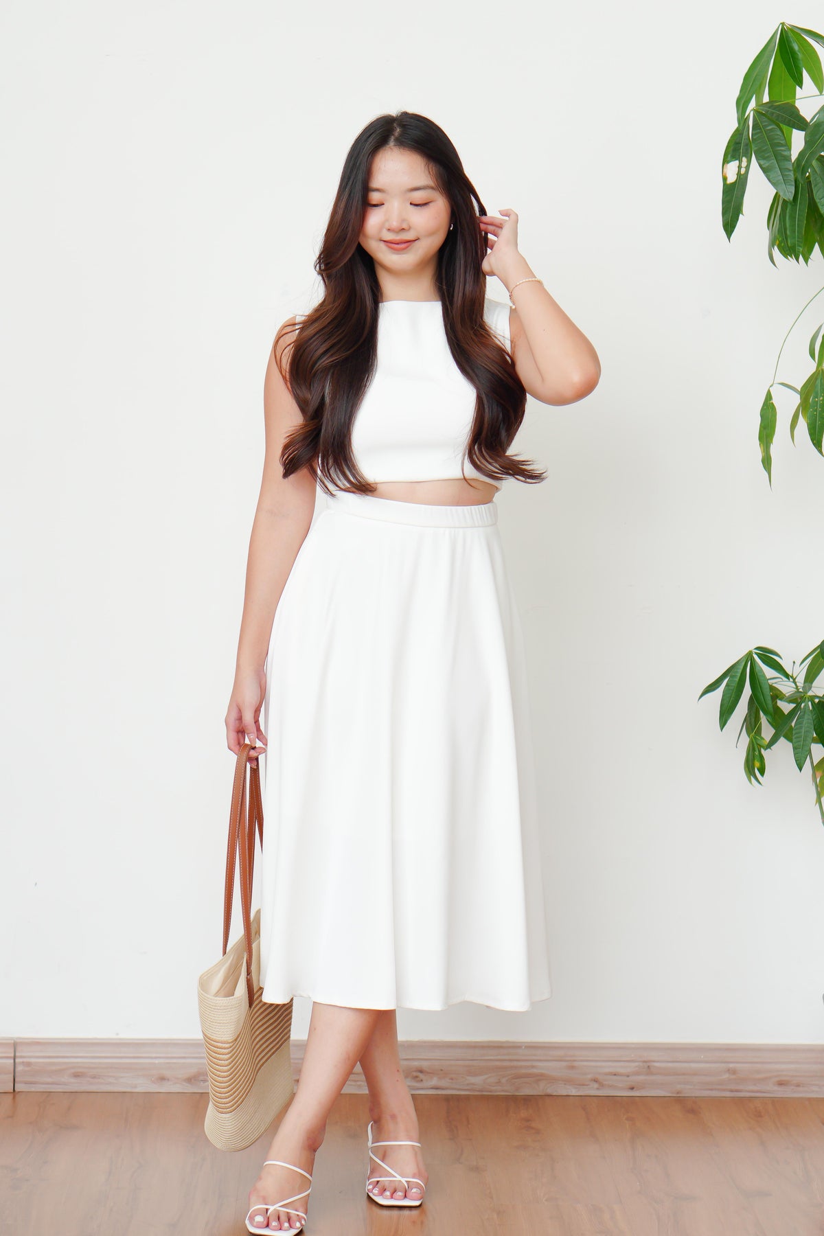 Audrey Skirt by Bash in White