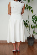 Audrey Skirt by Bash in White
