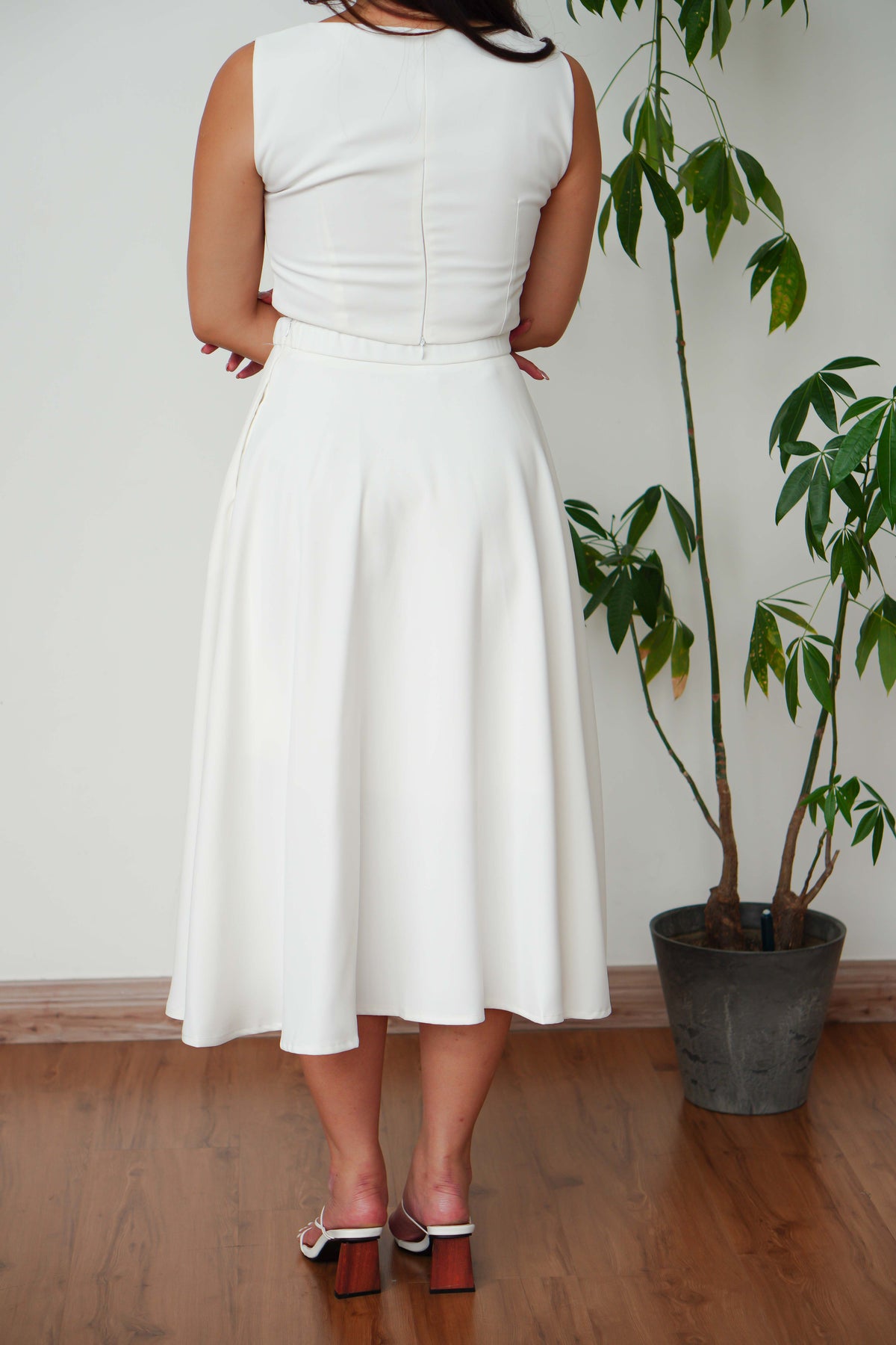 Audrey Skirt by Bash in White