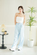 Marlow Drawstring Loose Fit Pants in Blue