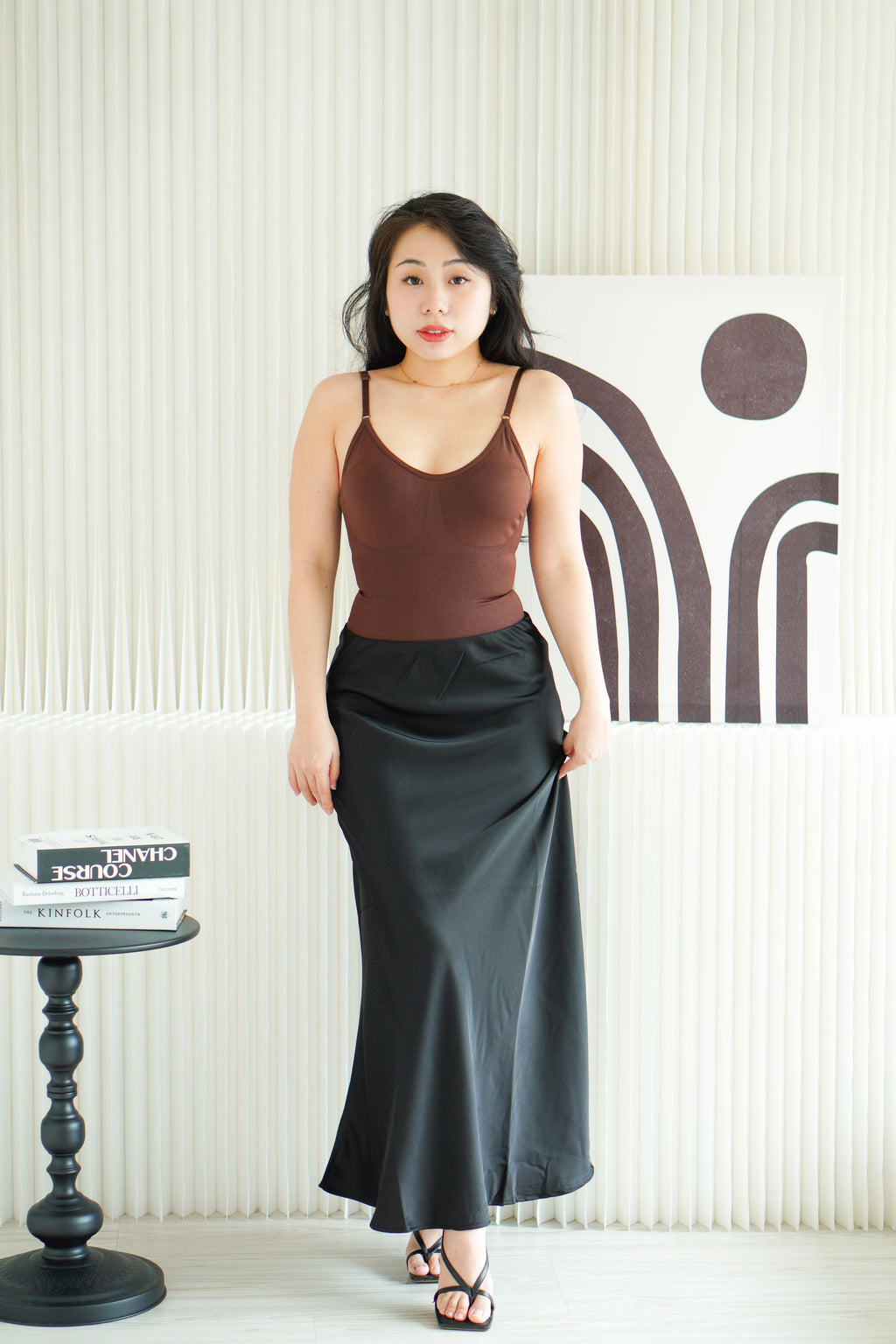 Ultrastretch Shaping Bodysuit in Brown