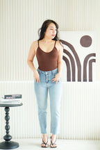 Ultrastretch Shaping Bodysuit in Brown