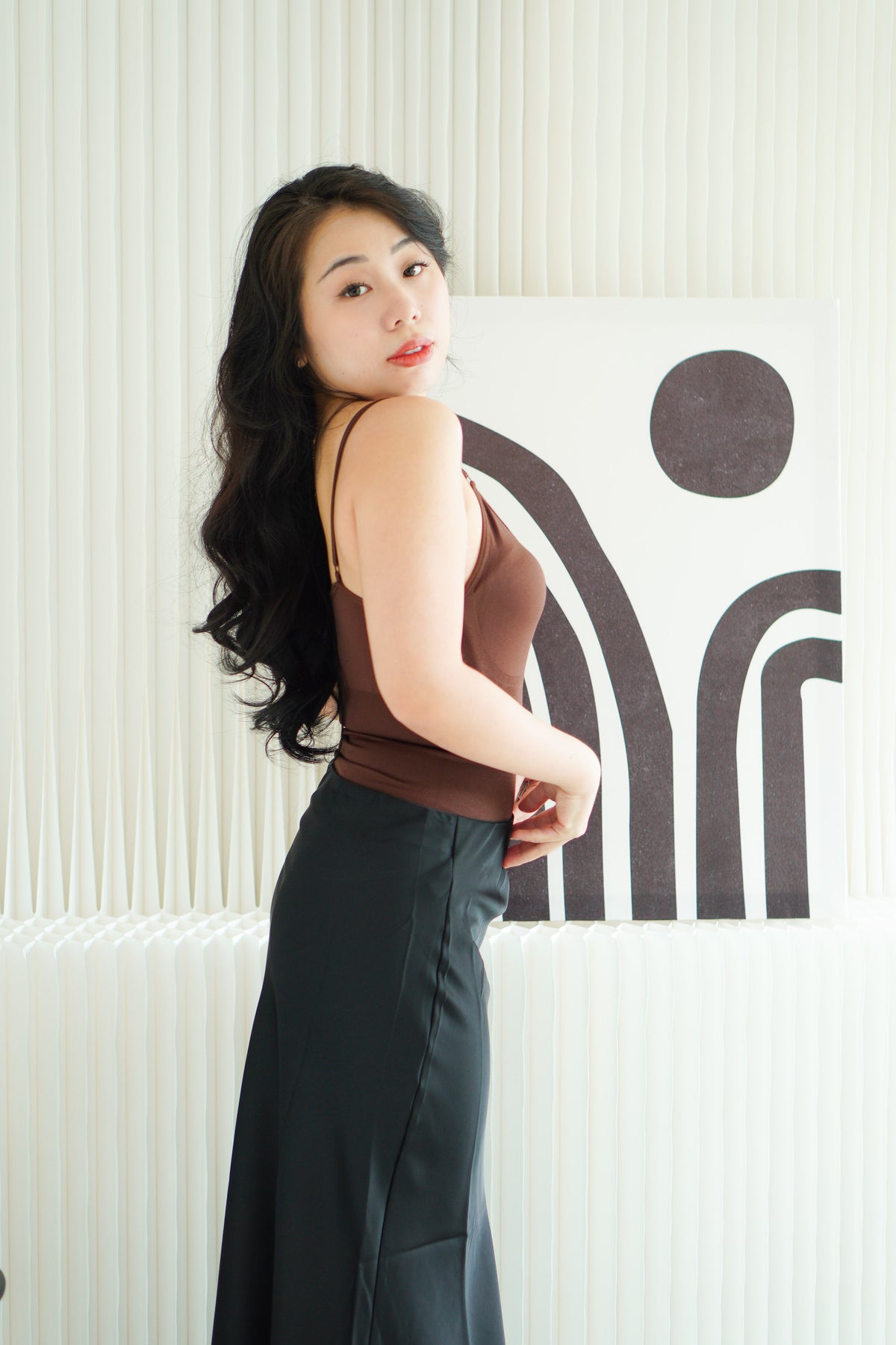 Ultrastretch Shaping Bodysuit in Brown