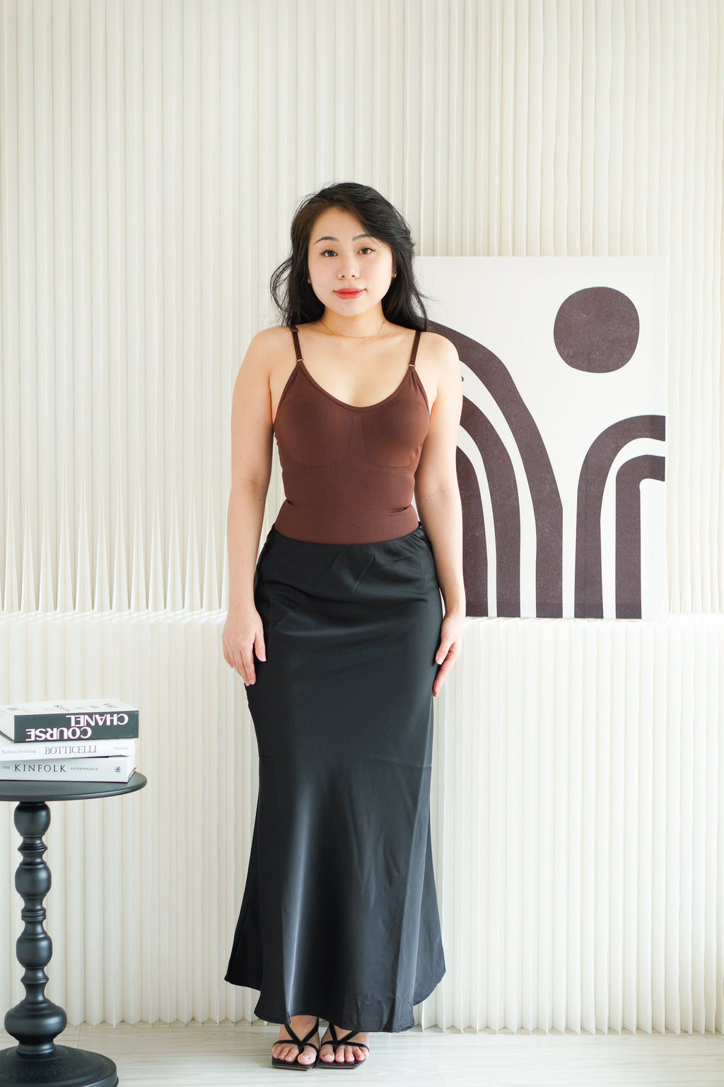 Ultrastretch Shaping Bodysuit in Brown