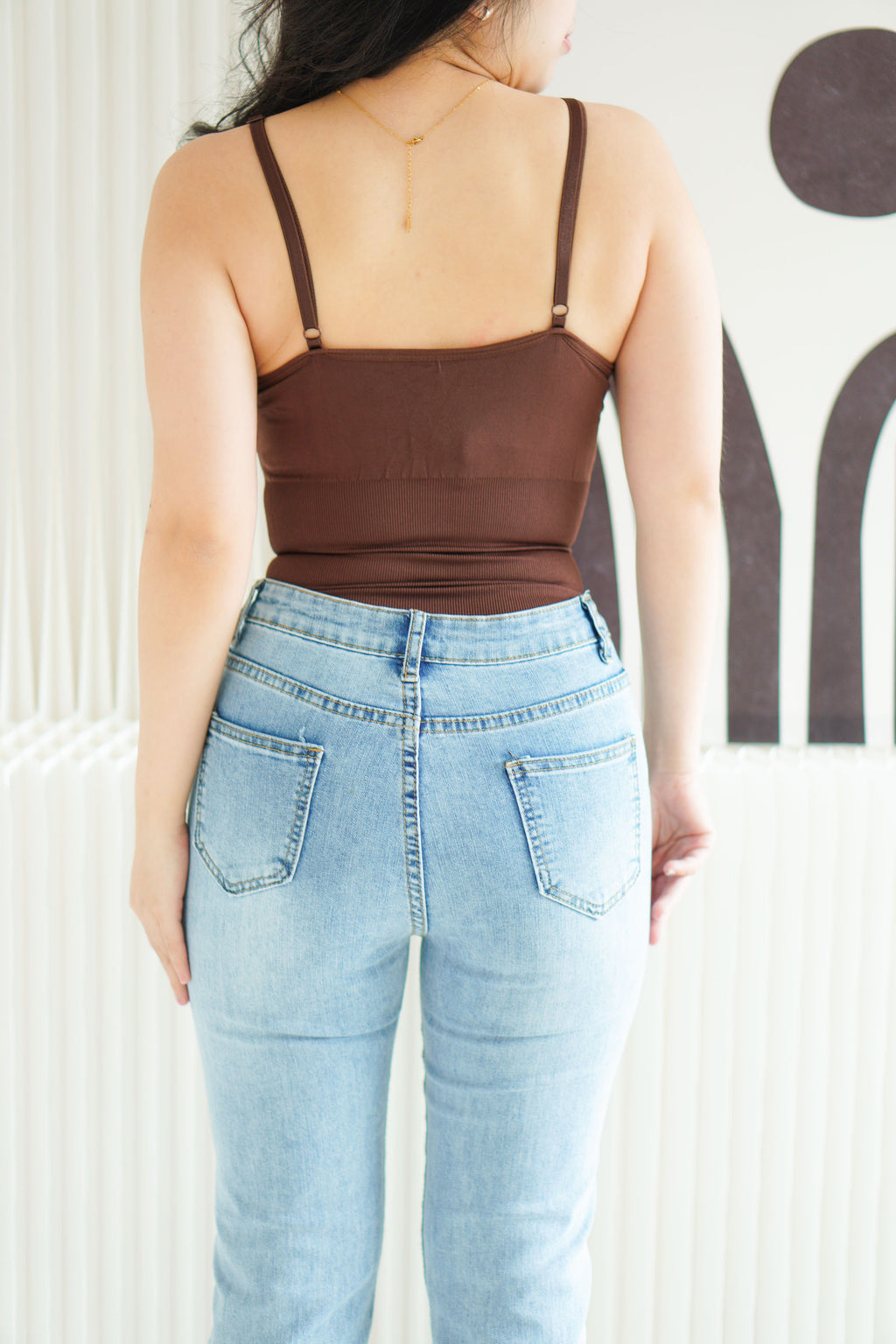 Ultrastretch Shaping Bodysuit in Brown