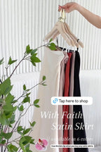 With Faith Satin Skirts