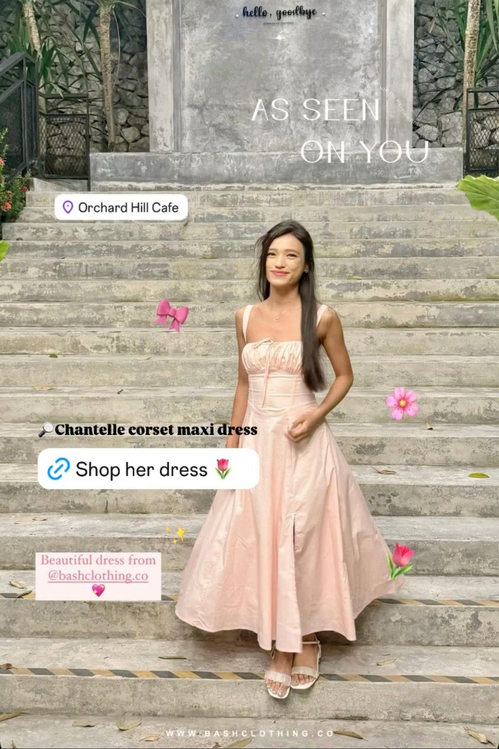 Chantelle Corset Maxi Dress - As Seen On @heny_0119