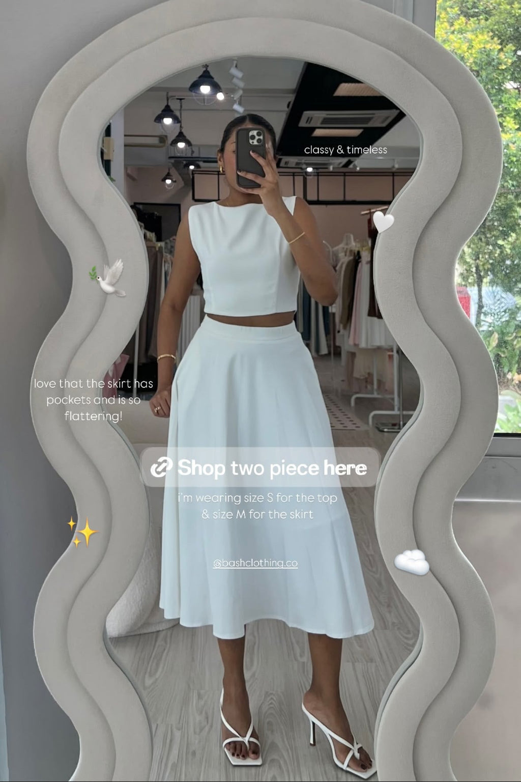 Audrey Top + Audrey Skirt - In The Fitting Room @sashammanuel
