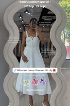 Chantelle Corset Maxi Dress - In The Fitting Room @sashammanuel