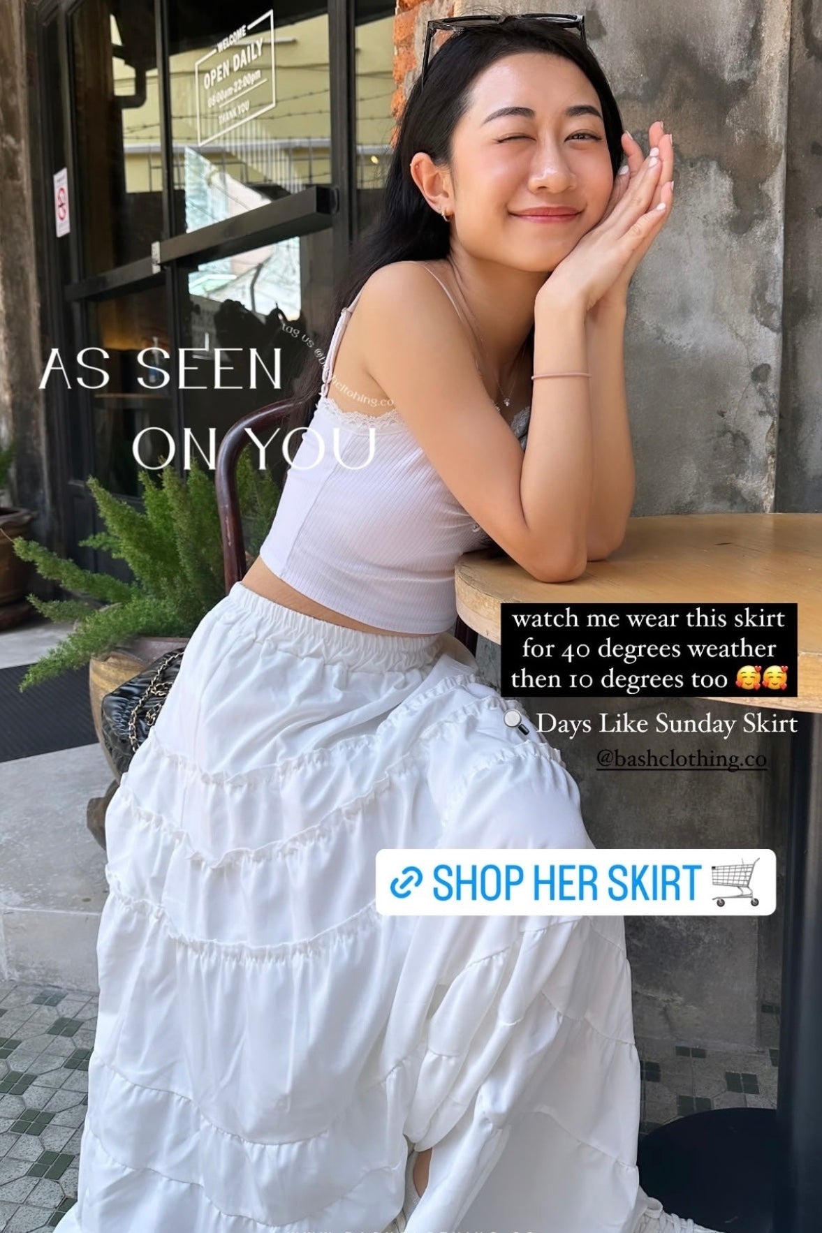 Days Like Sunday Skirt - As Seen On @maxinekxy