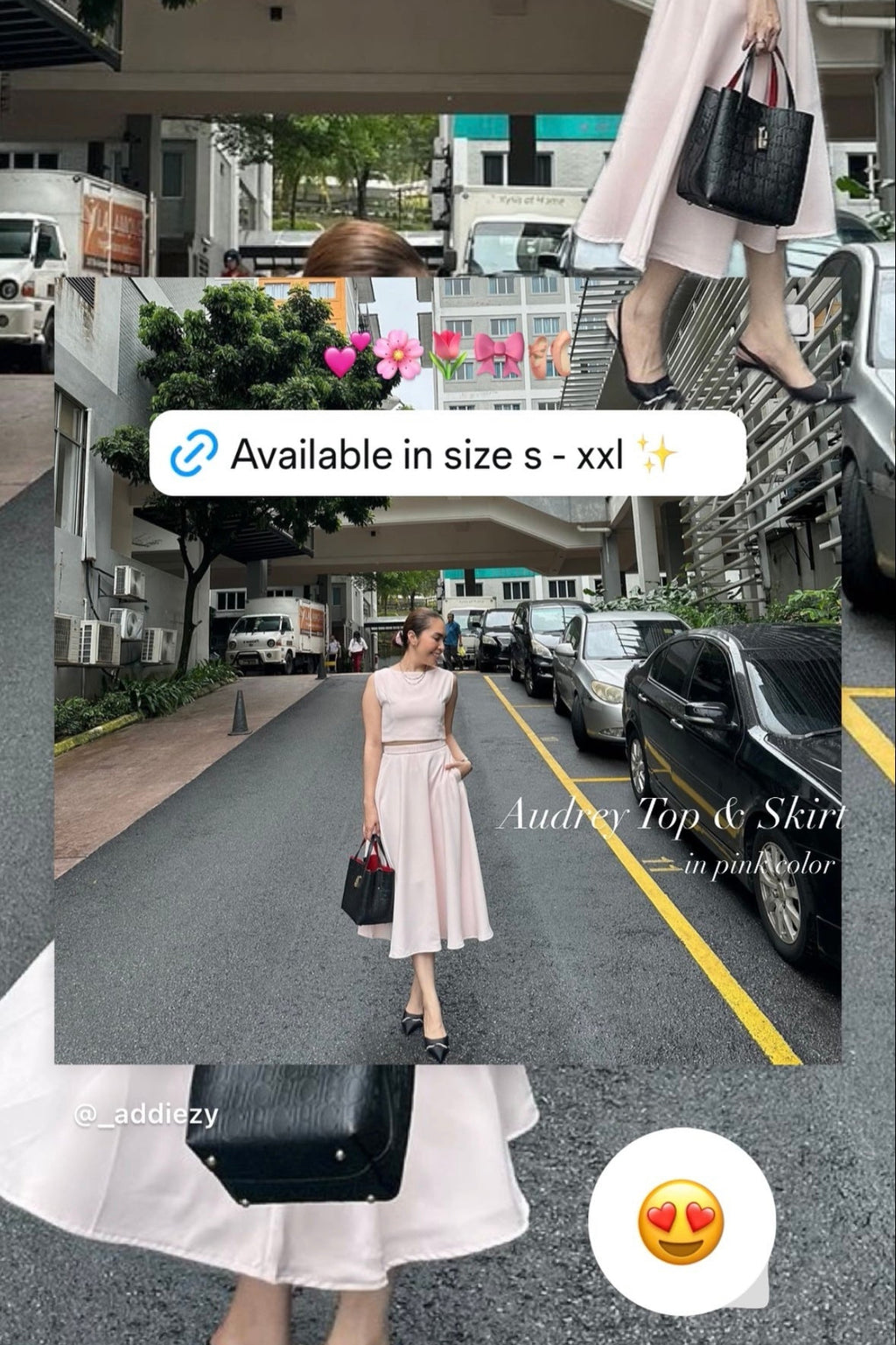 Audrey Top + Audrey Skirt - As Seen On @_addiezy