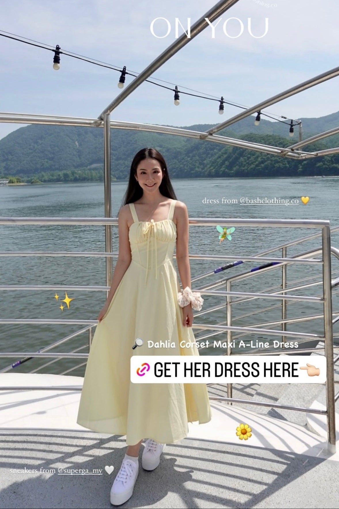 Dahlia Corset Maxi Dress - As Seen On @amandasongen