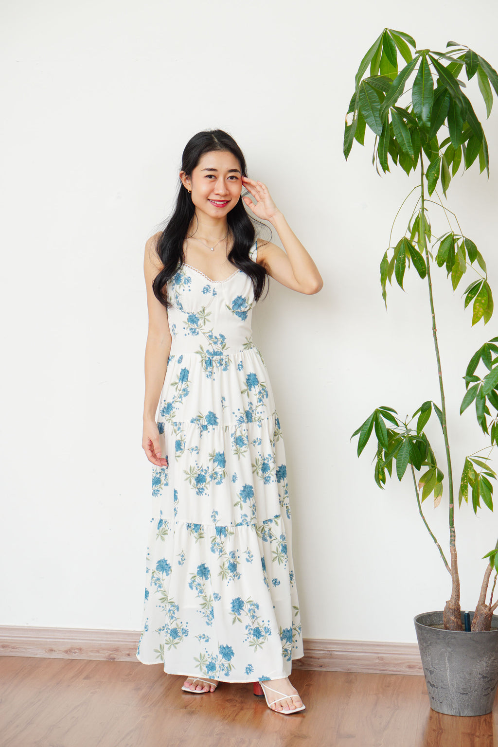 Aurelia Dress by Bash in Bluebell
