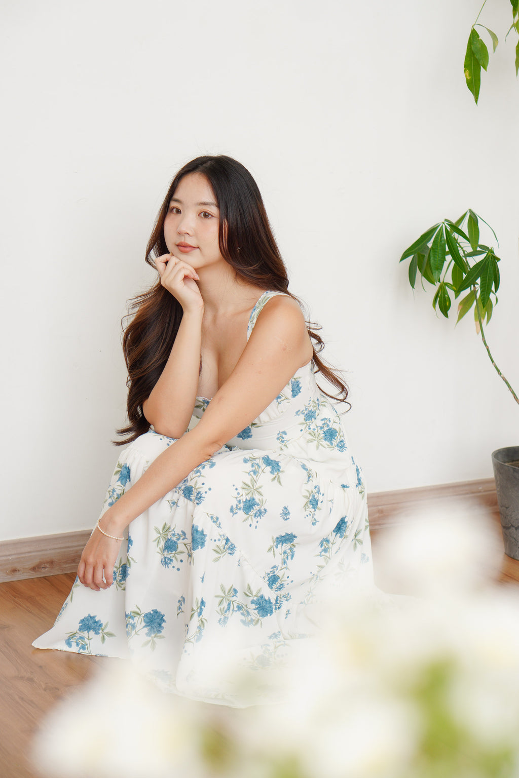 Aurelia Dress by Bash in Bluebell
