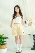 Reese Stripes Shorts in Yellow