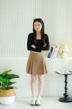 (BACKORDER) Wren Basic Long Sleeve Top in Black