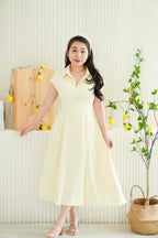 Claire Dress by Bash in Yellow
