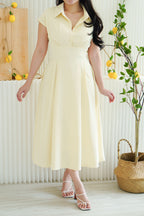 Claire Dress by Bash in Yellow