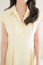 Claire Dress by Bash in Yellow