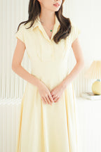 Claire Dress by Bash in Yellow