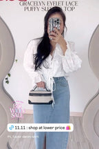 Gracelyn Top + Taylor Denim Skirt