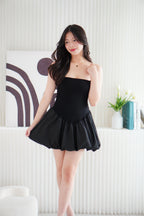 (BACKORDER) Sienna Ray Mini Bubble Dress in Black