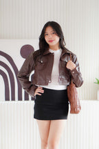 Eclipsa Basic Mini Skirt in Black