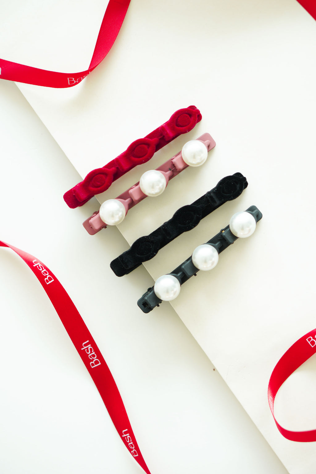 Braided Velvet Hair Clip Set