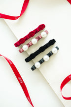 Braided Velvet Hair Clip Set