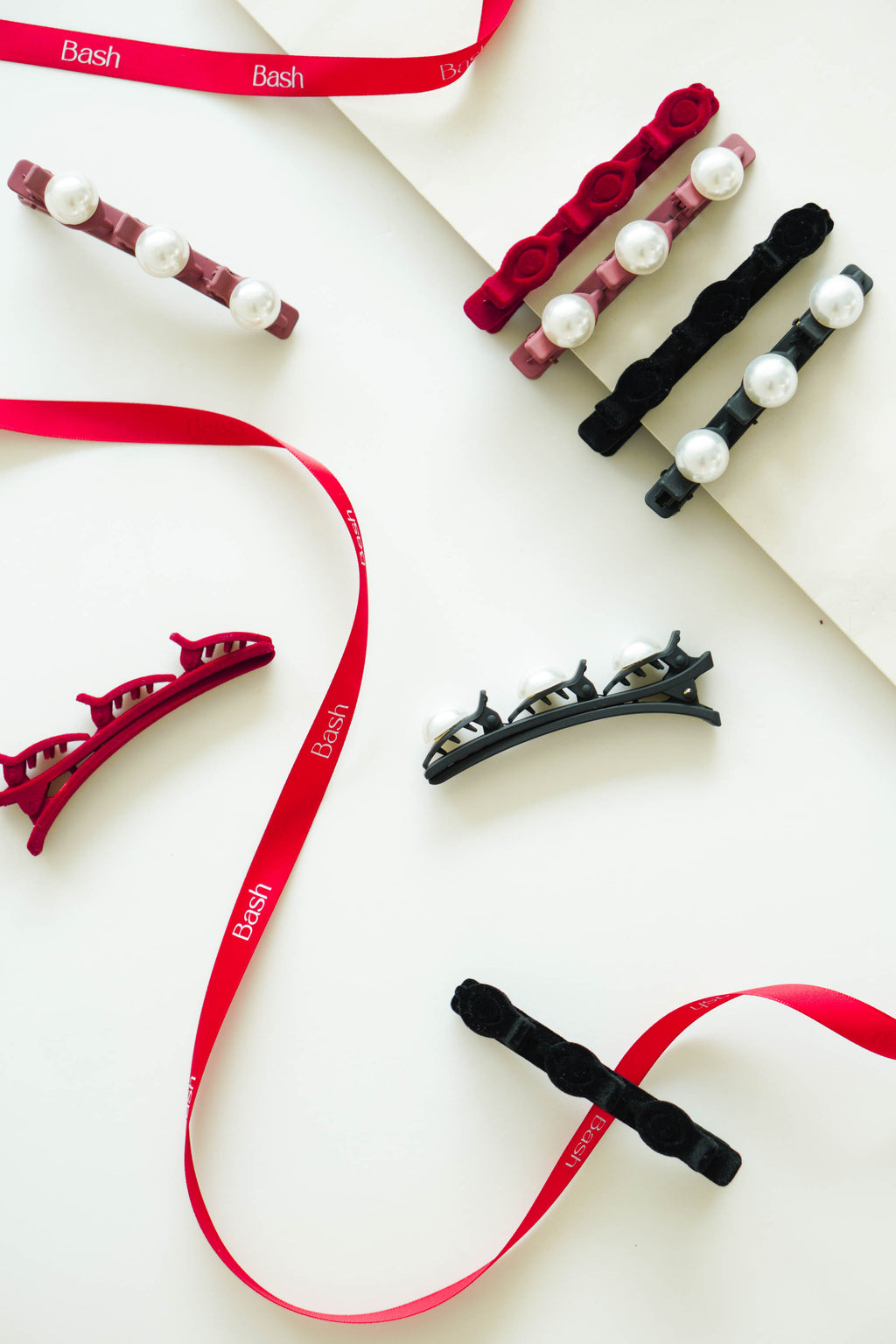 Braided Velvet Hair Clip Set