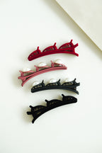 Braided Velvet Hair Clip Set