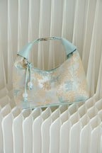 (BACKORDER) Qiu Short Handle Bag in Blue