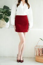 Lirae Skirt in Red