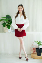Lirae Skirt in Red