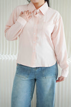 Dawn Button Down Top in Pink