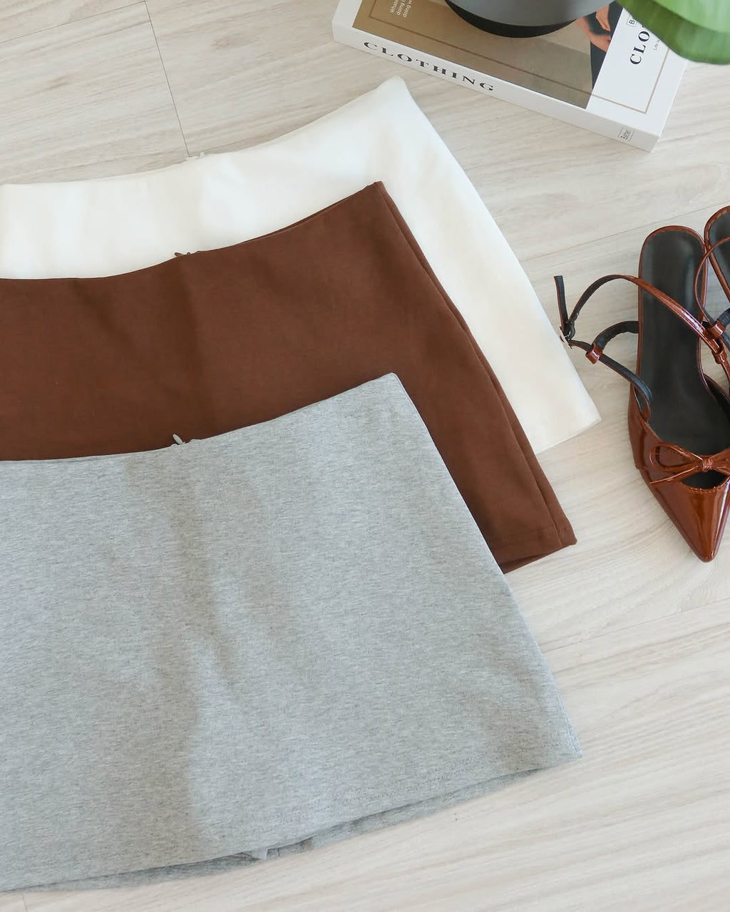 Killy Mini Skort in Brown