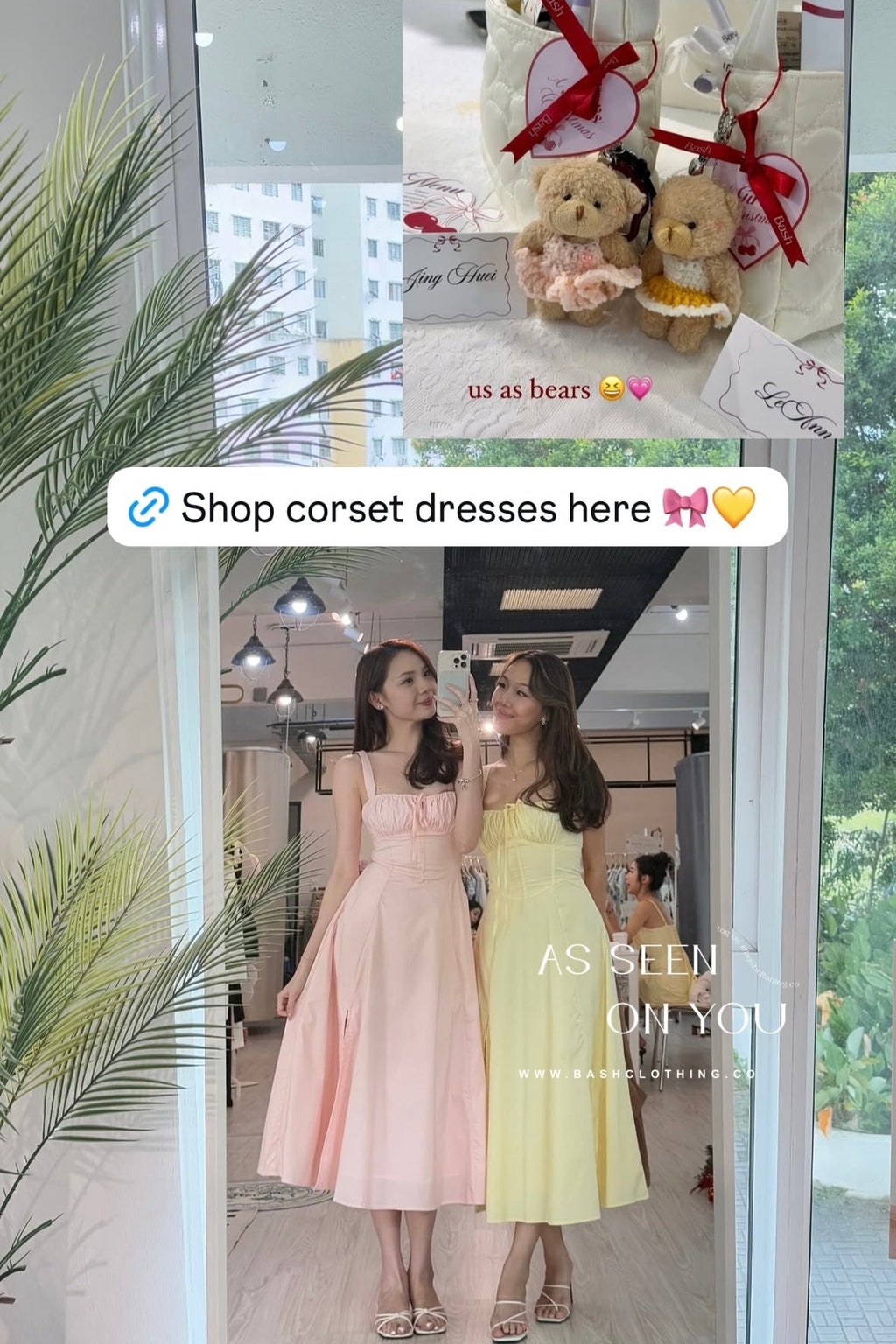 Chantelle + Dahlia Corset Maxi Dress - As Seen on @leannyapp