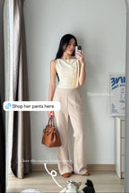 Lioris Top + Staple Pants - As Seen on @timothealow