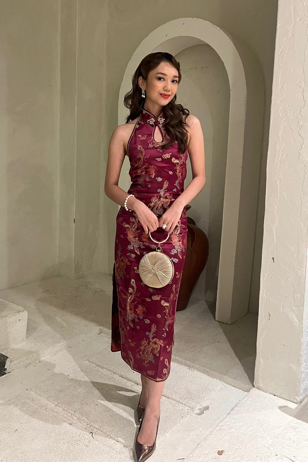 Foo Cheongsam - As Seen on @nellyarysa_